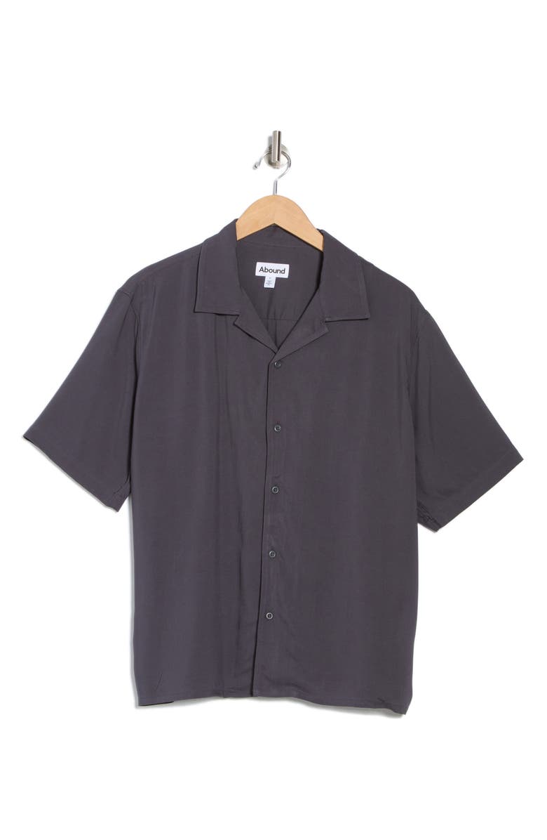 Abound Camp Shirt, Alternate, color, Grey Stonehenge