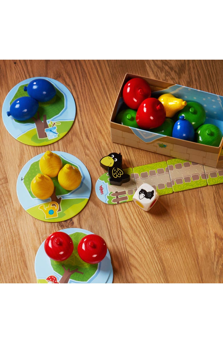 HABA My Very First Games - First Orchard Toddler Game - Cooperative Toddler Board Games for 2 Year Olds - Made in Germany, Alternate, color, Yellow Multi