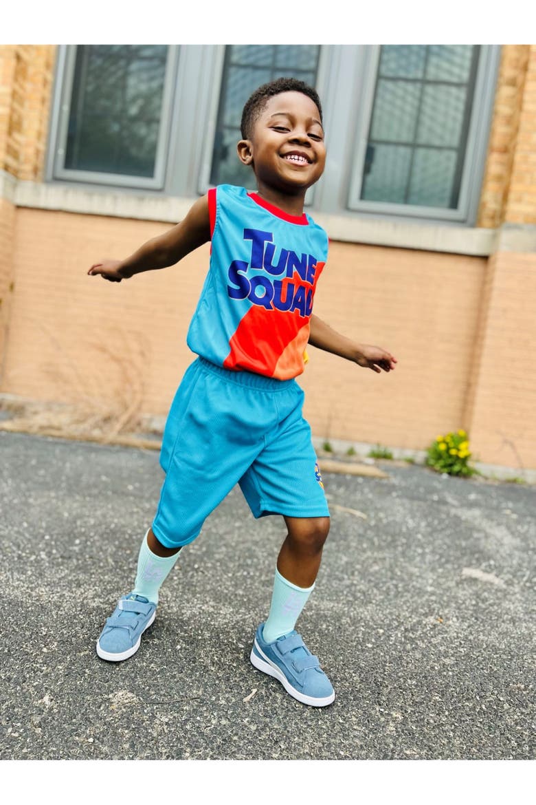 2-Piece Tank and Shorts Set, Alternate, color, Cyan Blue Red