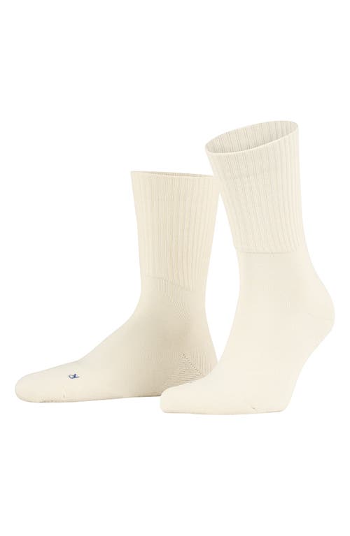 Falke Walkie Light Hiking Socks In Wool White