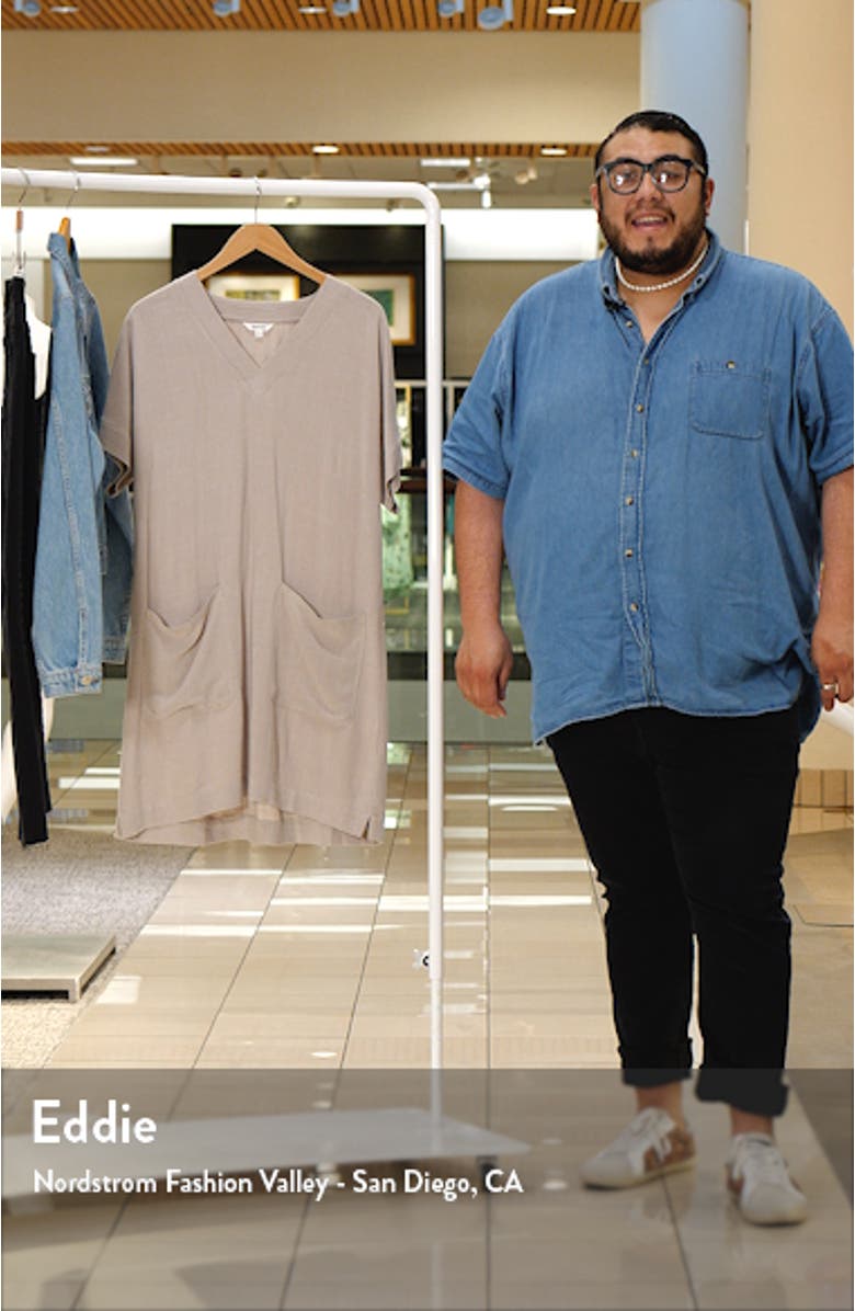 Viola Elbow Sleeve Shift Dress, sales video thumbnail