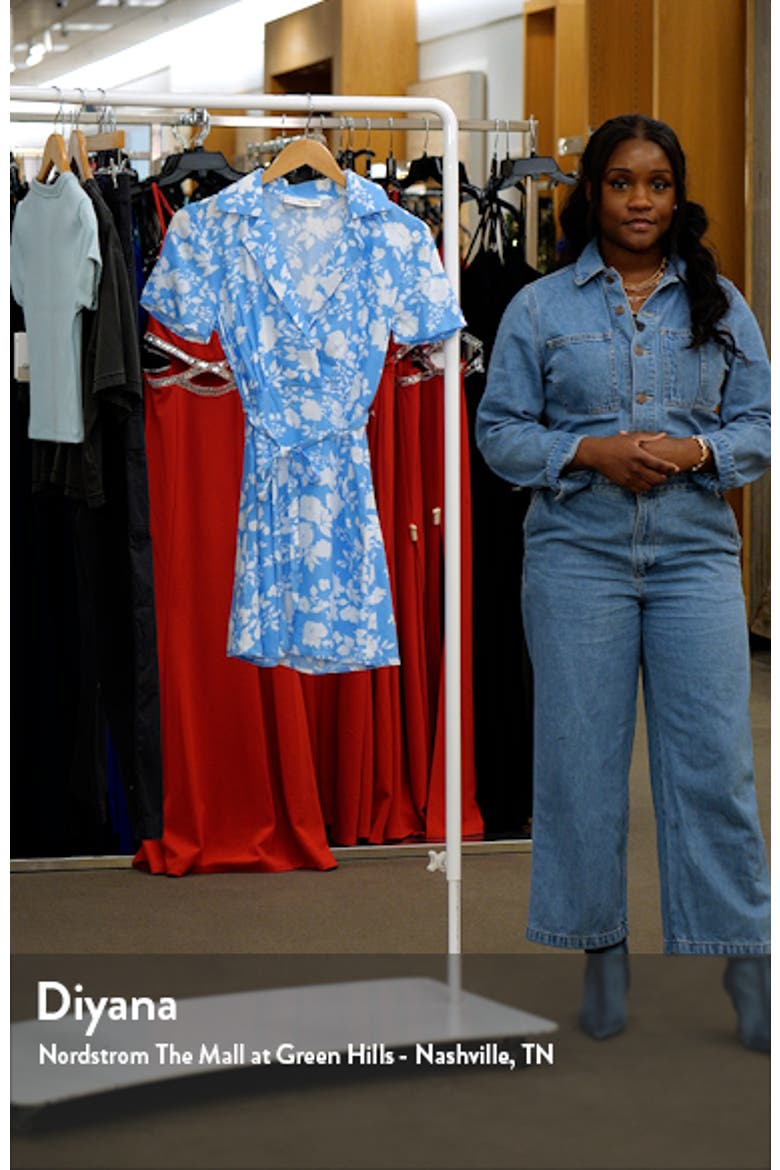 Floral Woven Shirtdress video