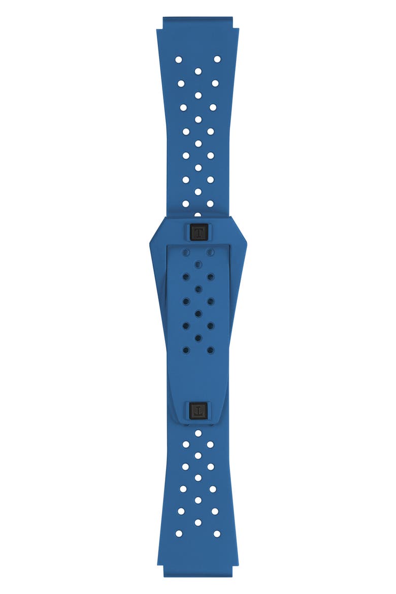 Sideral S Powermatic 80 Rubber Strap Watch, 41mm, Alternate, color, BLUE