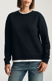 Mavi Jeans Contrast Trim Cotton Sweatshirt