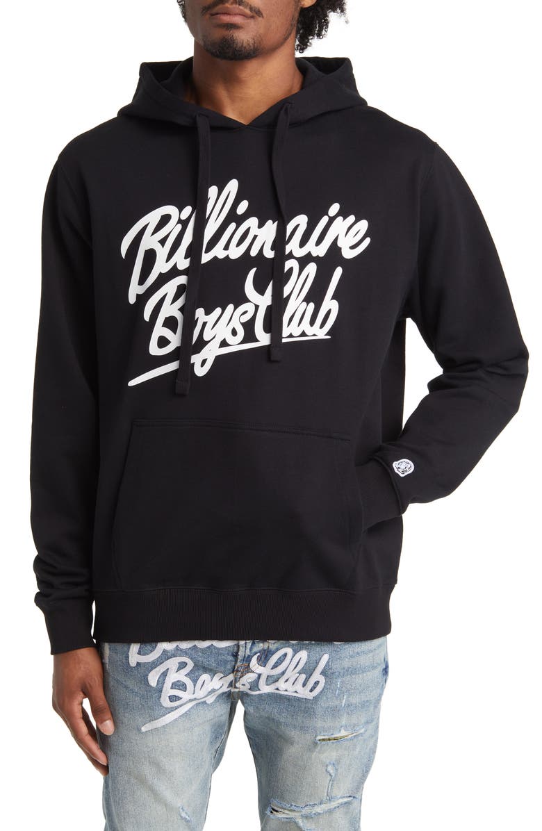 Billionaire Boys Club Script Graphic Hoodie, Main, color,