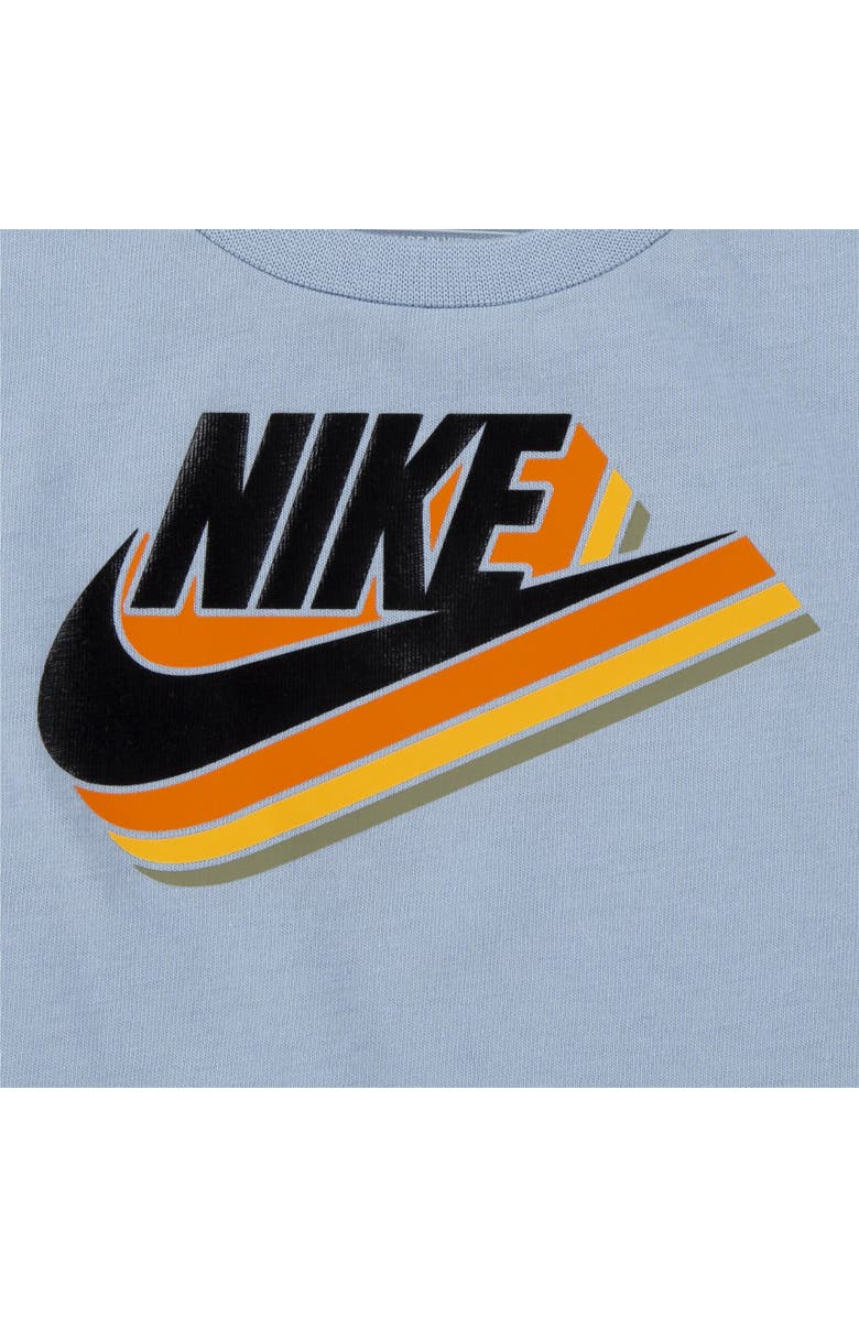 Nike Swoosh Graphic T-Shirt & Knit Cargo Shorts Set, Alternate, color,