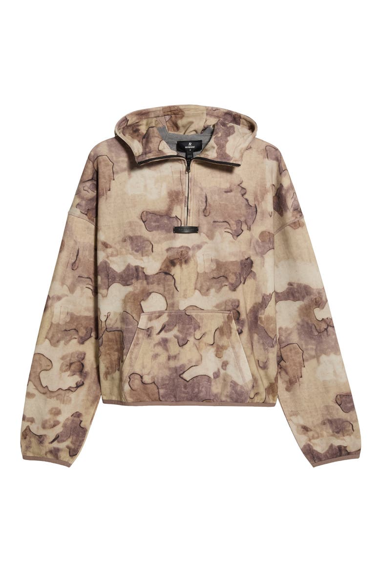 Shuttle Half-Zip Hoodie, Alternate, color, RIOT CAMO