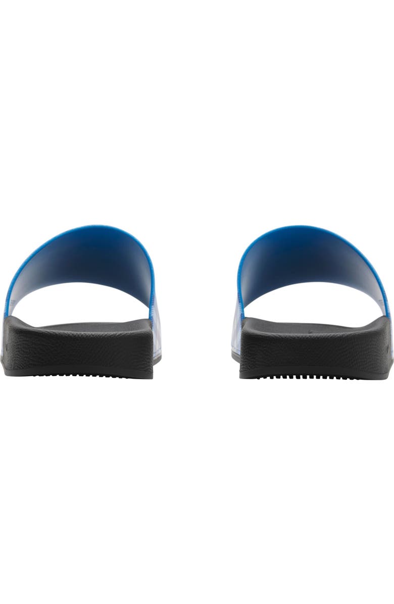 Burberry Check Sport Slide, Alternate, color, Hyacinth