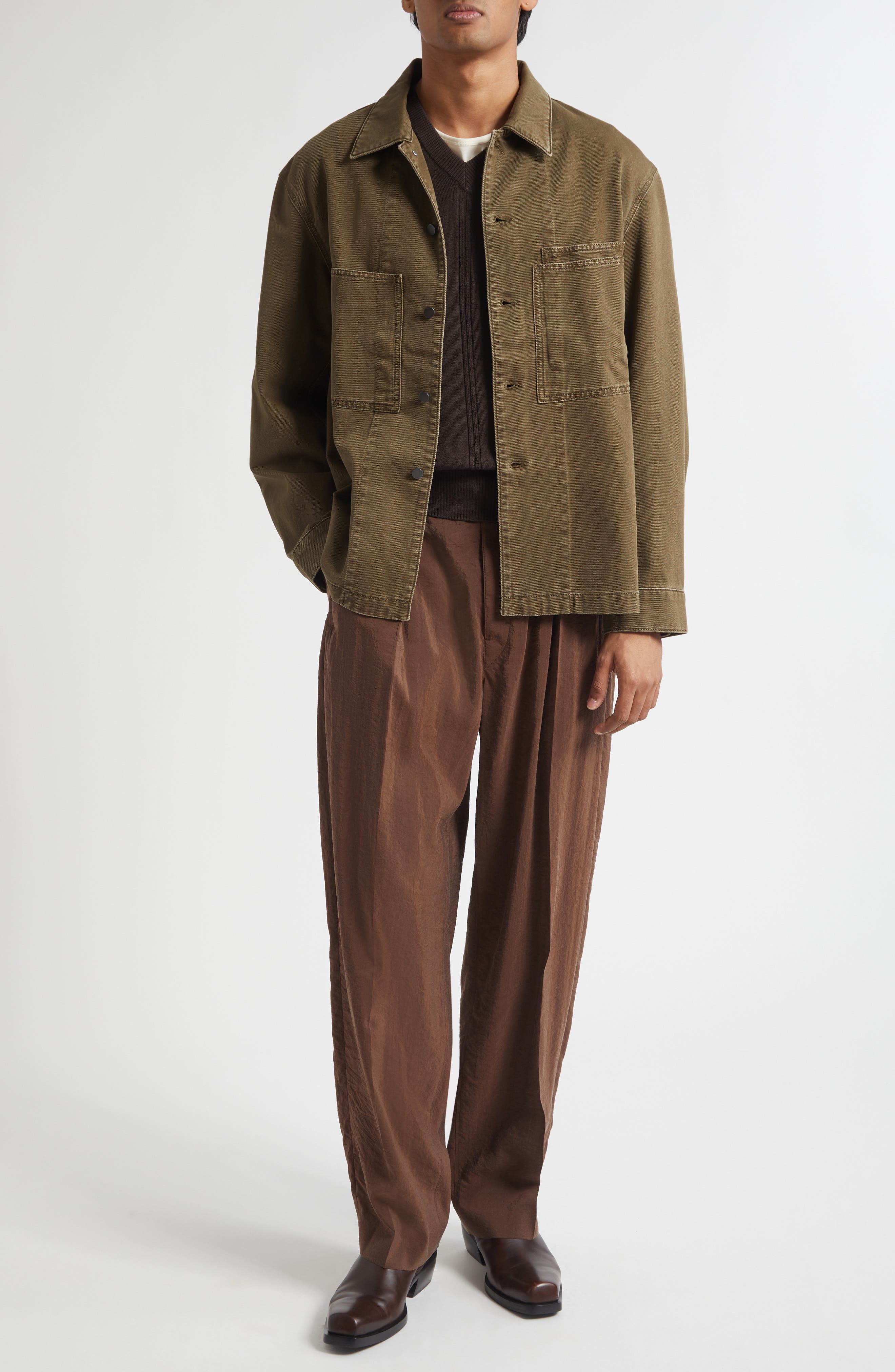Workwear Denim Overshirt - image 2