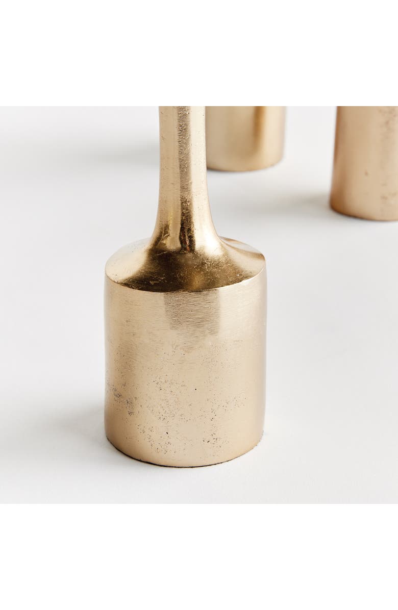 Napa Home & Garden Inge Taper Holders Set Of 3, Alternate, color, Gold