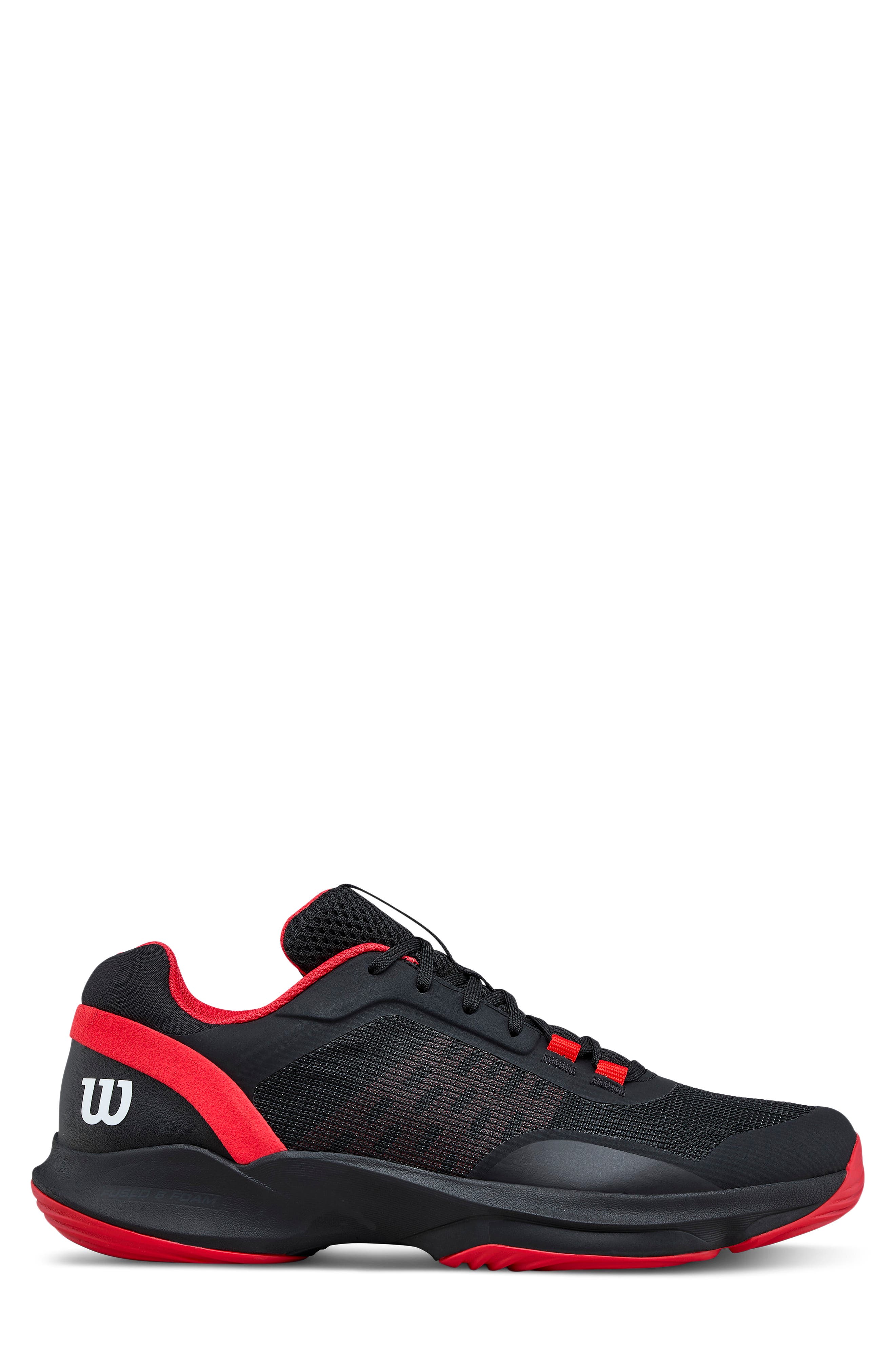 Hurakn Pro V2 Padel Shoe, Alternate, color, BLACK/INFRARED/CLEAR WHITE