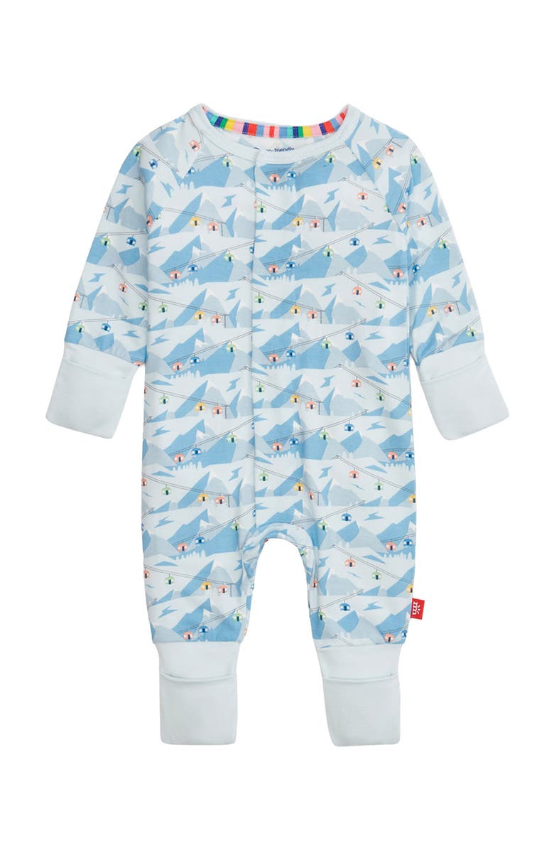 Magnetic Me Blue Aprés Chic Magnetic Convertible Romper, Alternate, color, Blue