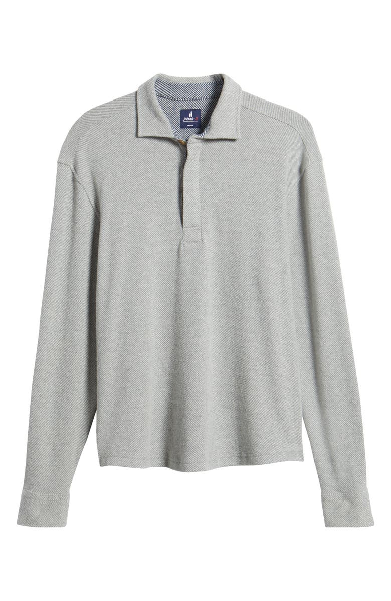 johnnie-O Middleton Long Sleeve Flannel Polo, Alternate, color, 