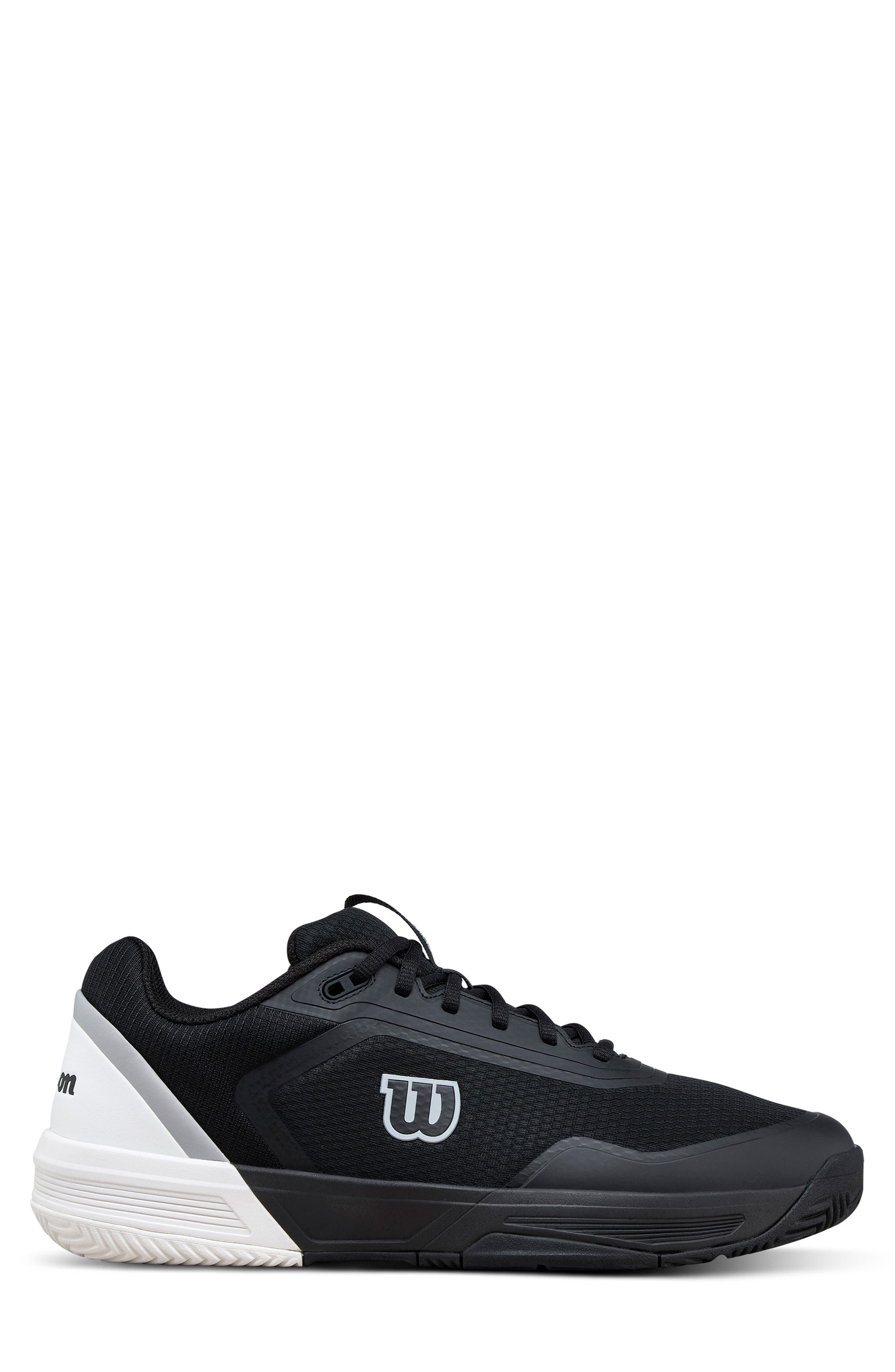 WILSON CourtGlide Tennis Shoe, Alternate, color, Black / White / Lunar Rock