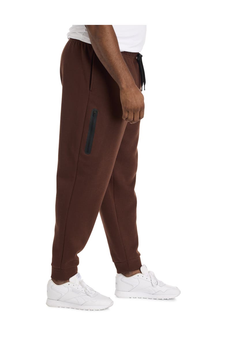 Reebok Big & Tall Performance Tech Fleece Joggers, Alternate, color, Campus Brown