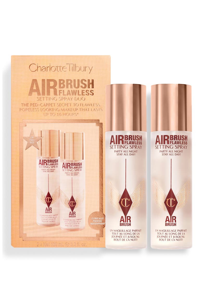 Airbrush Flawless Setting Spray Duo $78 Value, Main, color, NO COLOR
