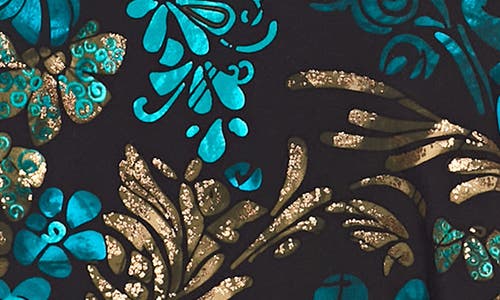 Shop Miraclesuit ® Flor De Mare Mirage Tankini Top In Black/multi