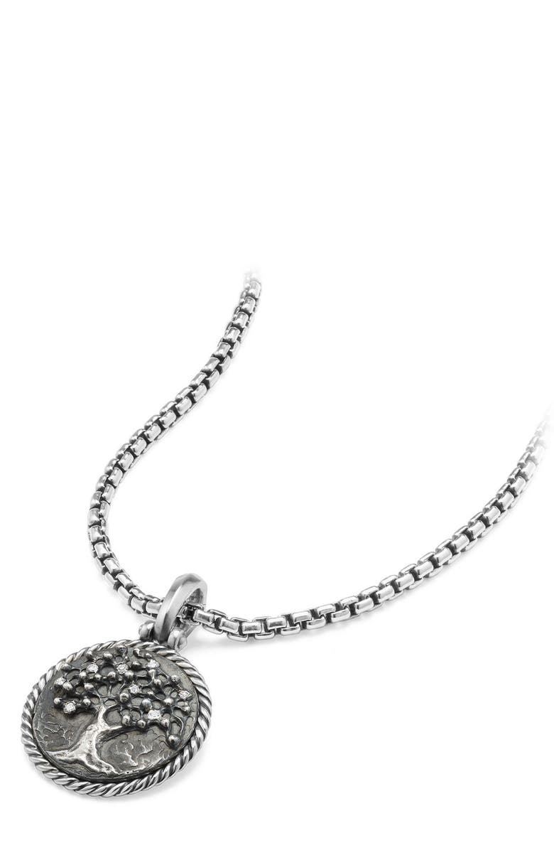 David Yurman Tree of Life Diamond Pendant, Alternate, color, 