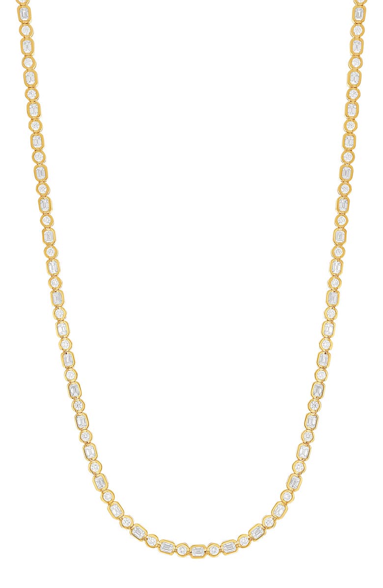 Bony Levy Varda Diamond Tennis Necklace, Main, color, 18K Yellow Gold
