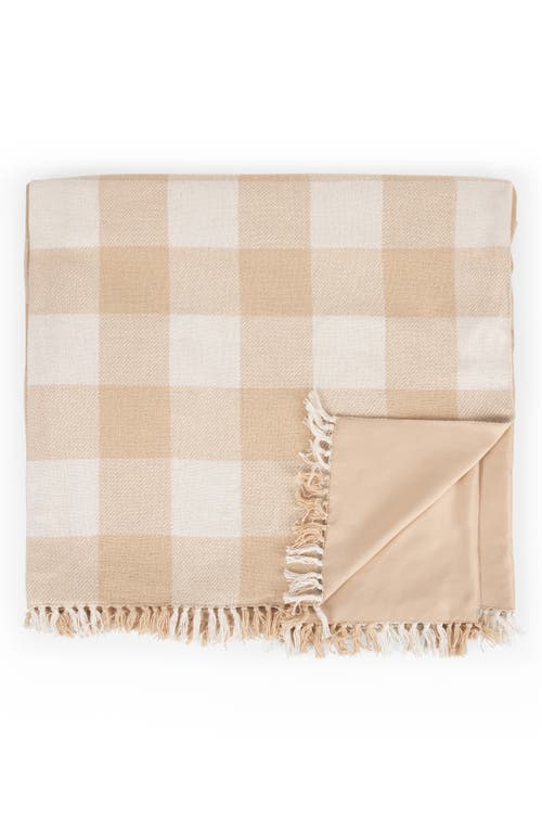 Picnic Time Montecito Outdoor Picnic Blanket In Beige