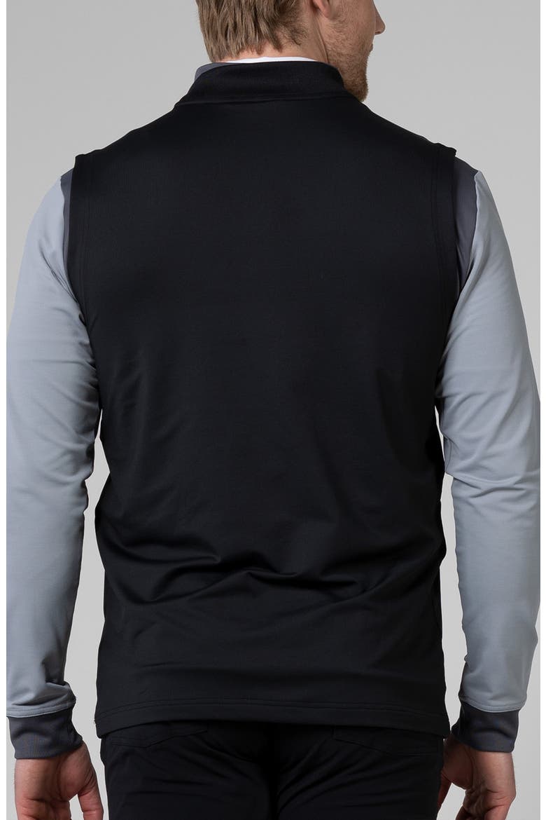 Switch Knit Vest, Alternate, color, BLACK/ PEBBLE
