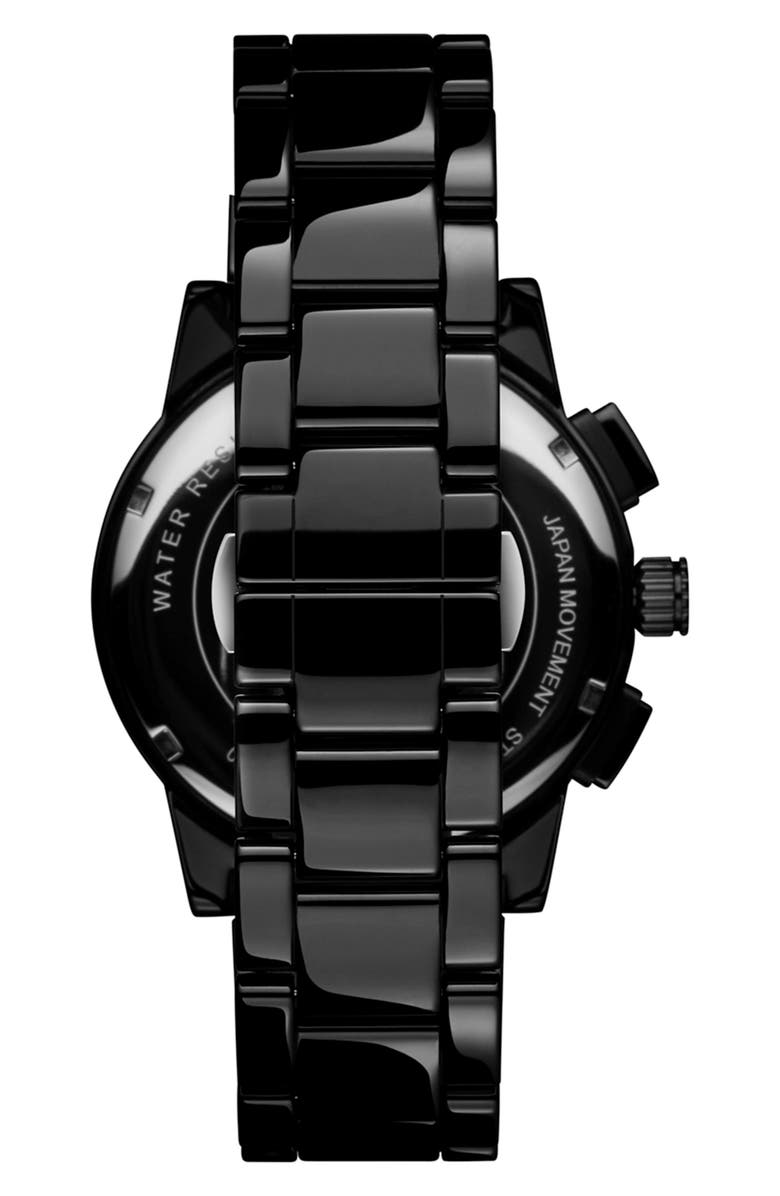 MVMT Chrono II Chronograph Ceramic Bracelet Watch, 44mm, Alternate, color, 