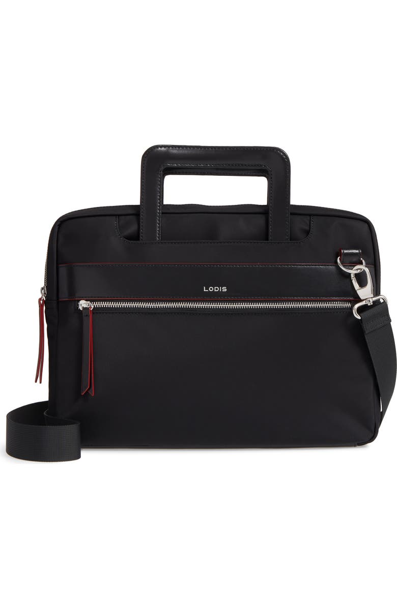 LODIS Los Angeles Kate Under Lock & Key Cora Laptop Crossbody Bag, Main, color,