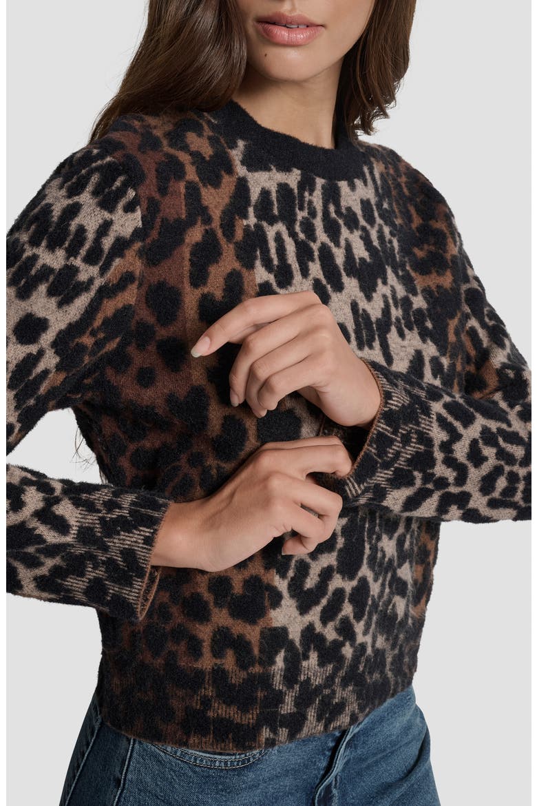 Crewneck Sweater, Alternate, color, BRNT SGR C