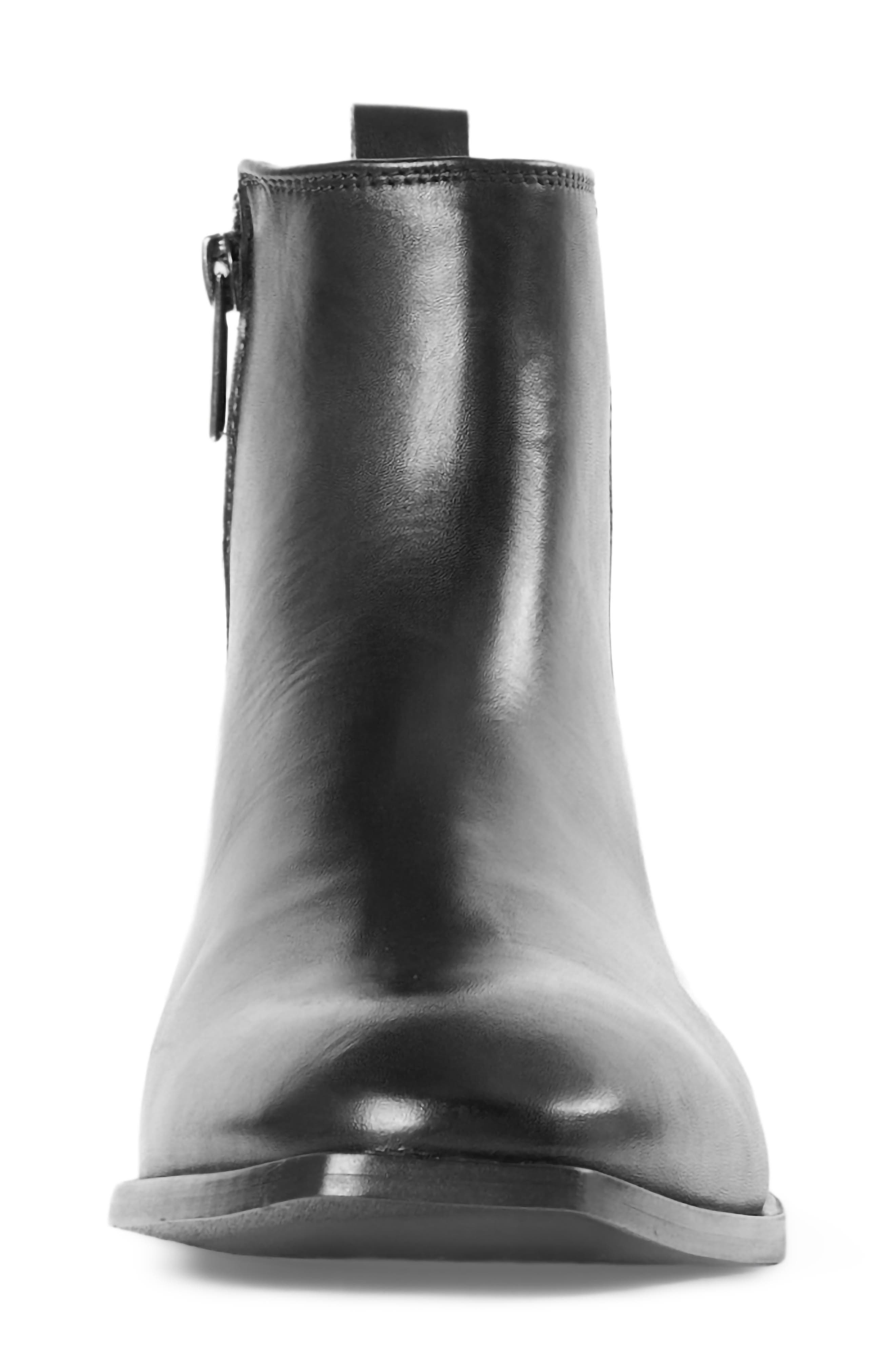 Marce Leather Boot, Alternate, color, BLACK LEATHER
