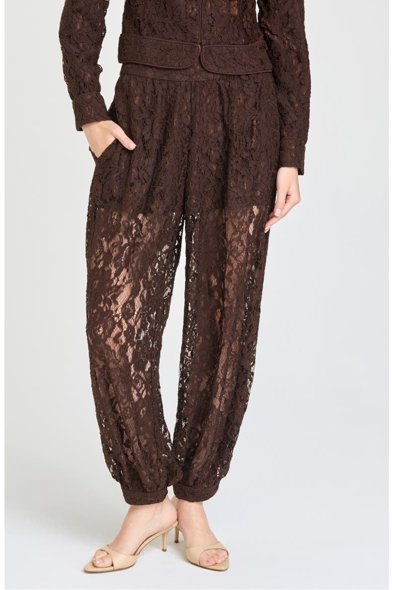 Rebecca Lace Pants, Main, color, CHOCOLATE