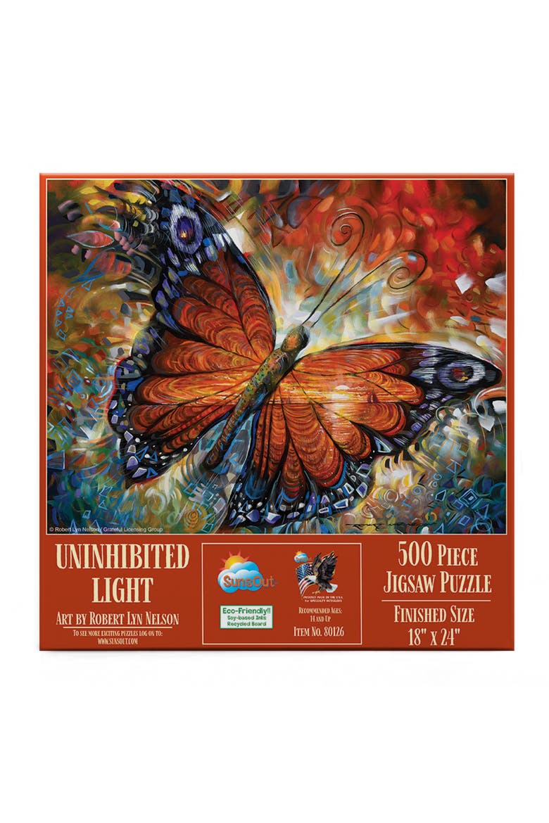 Uninhibited Light 500 piece Jigsaw Puzzle for Adults, Alternate, color, Multicolor