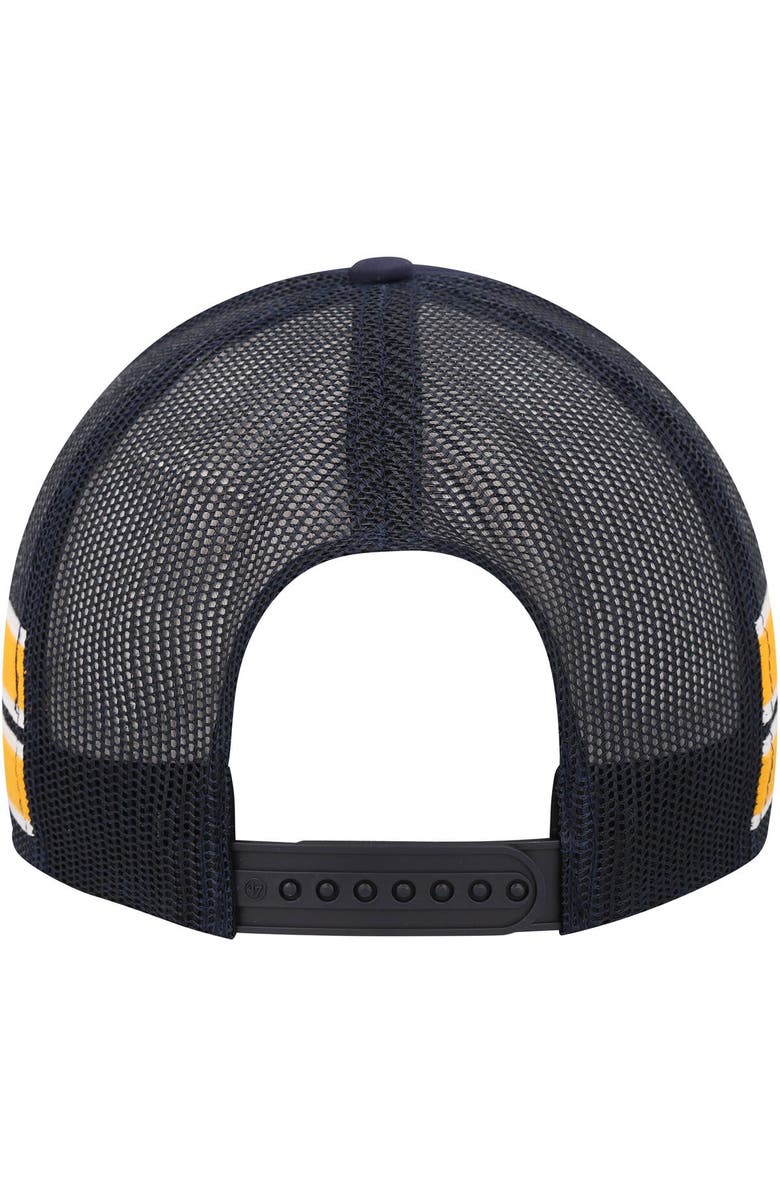 '47 Men's '47 Navy Cal Bears Sideband Trucker Adjustable Hat, Alternate, color, Navy