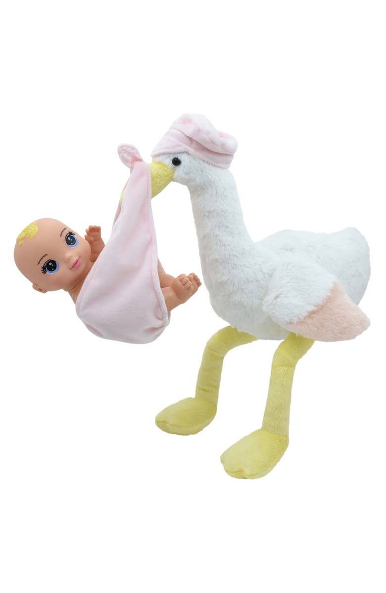 Magic Nursery 8" Special Delivery Set Pink, Alternate, color, Multicolored