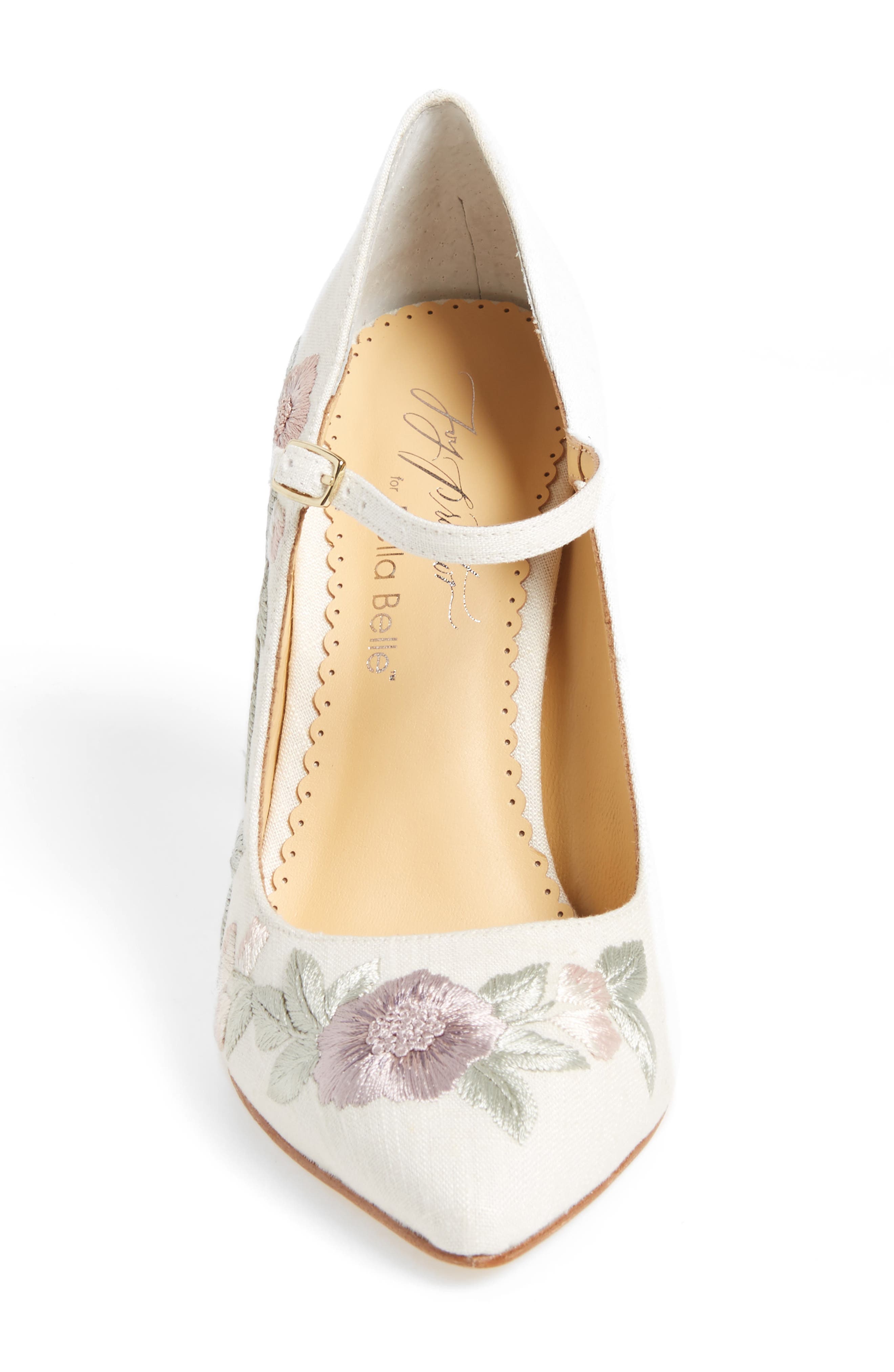 Bella Belle Adelaide Embroidered Pump, Alternate, color, 