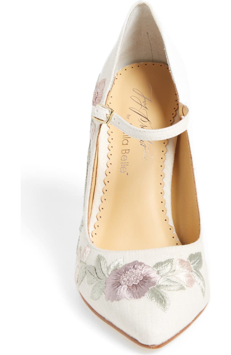 Bella Belle Adelaide Embroidered Pump, Alternate, color,