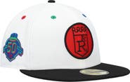 New Era Men's New Era White/Black Kansas City Royals  Primary Eye 59FIFTY Fitted Hat