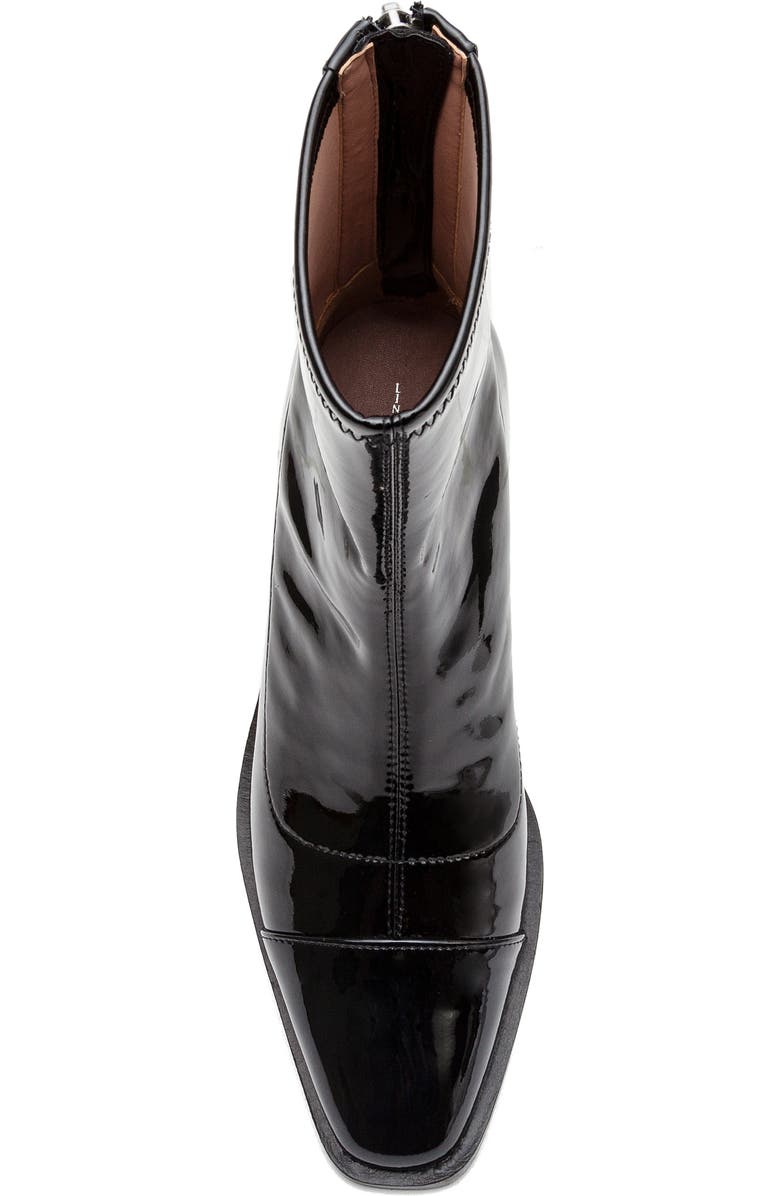 Linea Paolo Venata Block Heel Bootie, Alternate, color, Black