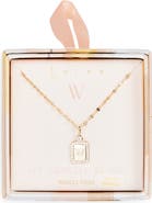 Leith Initial Pendant Necklace