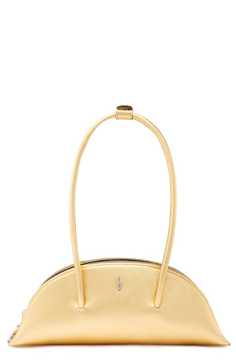 Mini Laverne Leather Bowler Bag