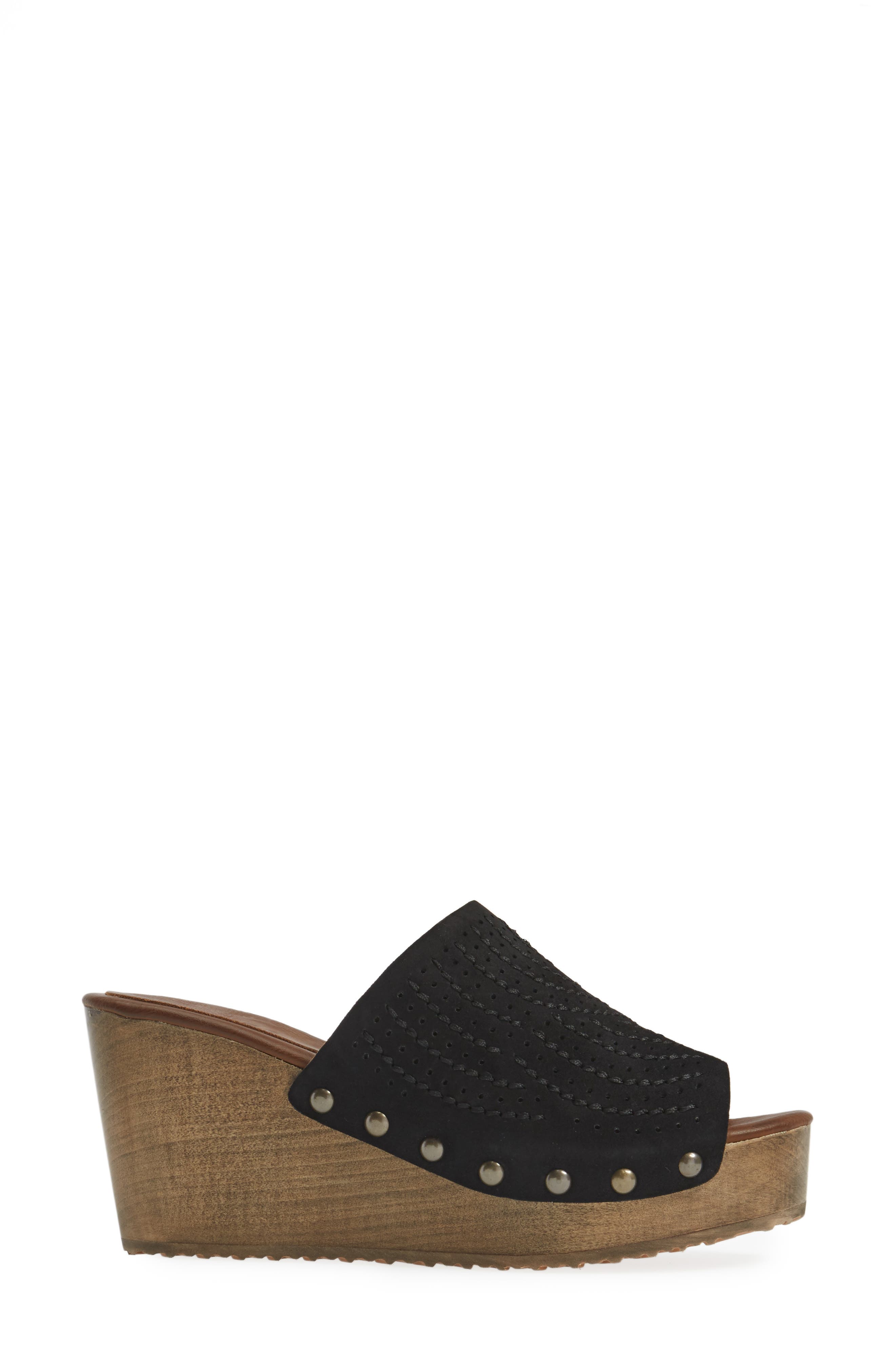 Hinge Agitha Platform Wedge Sandal, Alternate, color, 