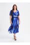  Blue Ikat