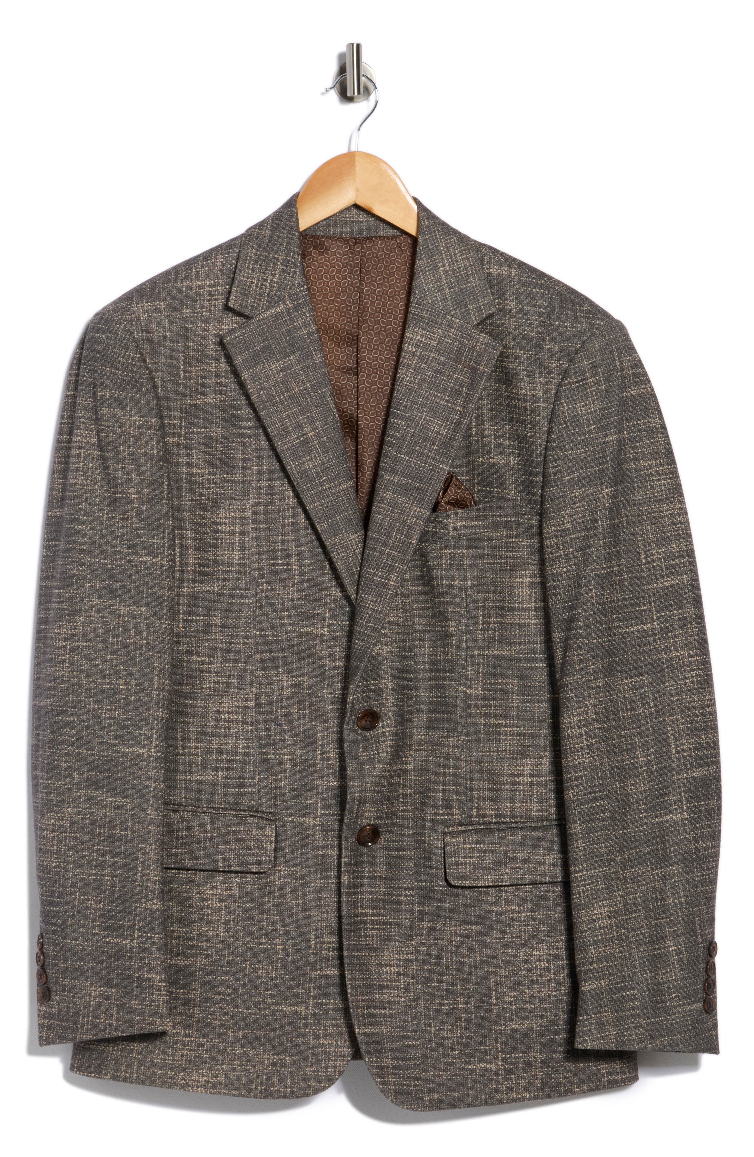 Duchamp Slim Fit Stretch Knit Sport Coat