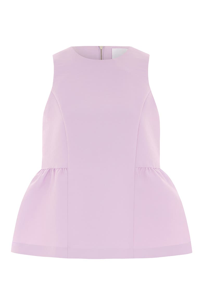 Solstice Sleeveless Peplum Top, Alternate, color, LAVENDER
