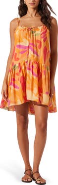 ASTR the Label Keala Drop Waist Minidress