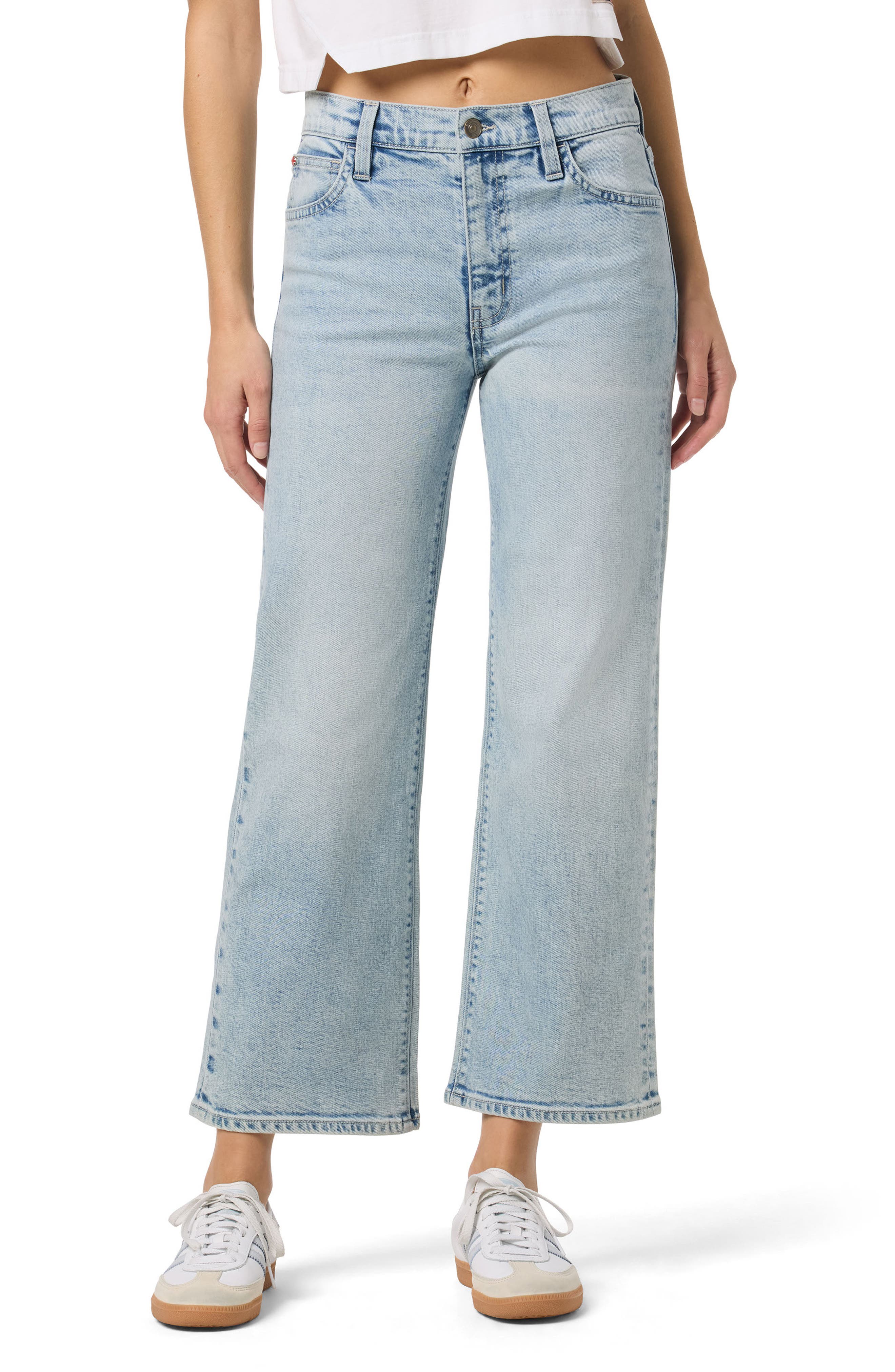 Hudson Jeans Rosalie Wide Leg Ankle Jeans
