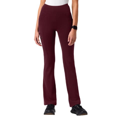 Perri UltraSOFT Women's Yoga Scrub Pant - 5 Pockets Skinny Fit