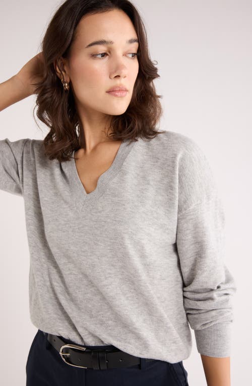 Nordstrom Rack V-neck Pullover Sweater In Gold