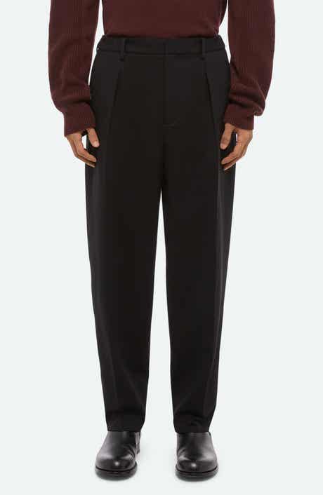 Helmut Lang Zoot Pleat Front Modern Pants
