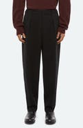 Helmut Lang Zoot Pleat Front Modern Pants