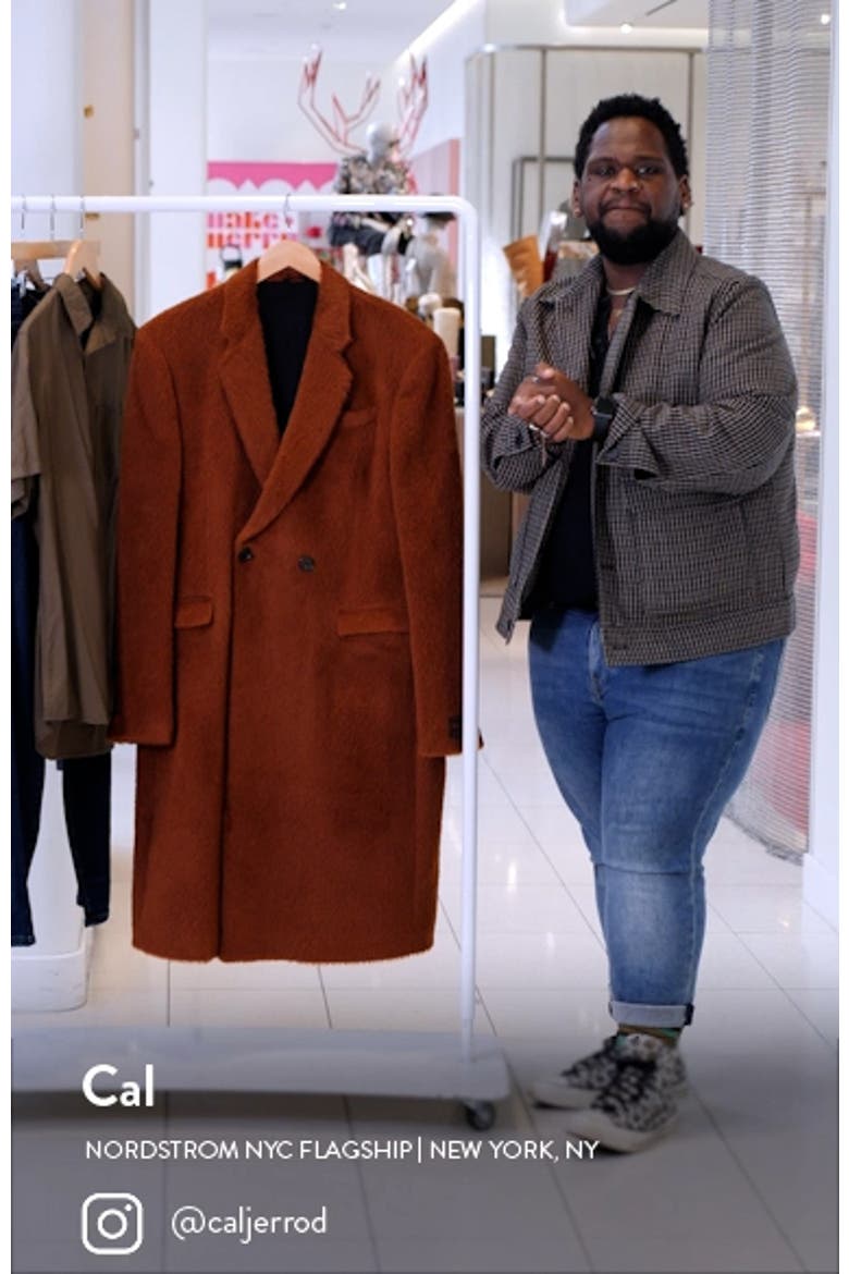 Classic Double Breasted Alpaca & Wool Coat video